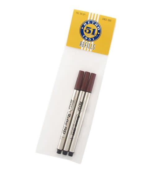 Retro 51 Rollerball Refill Black