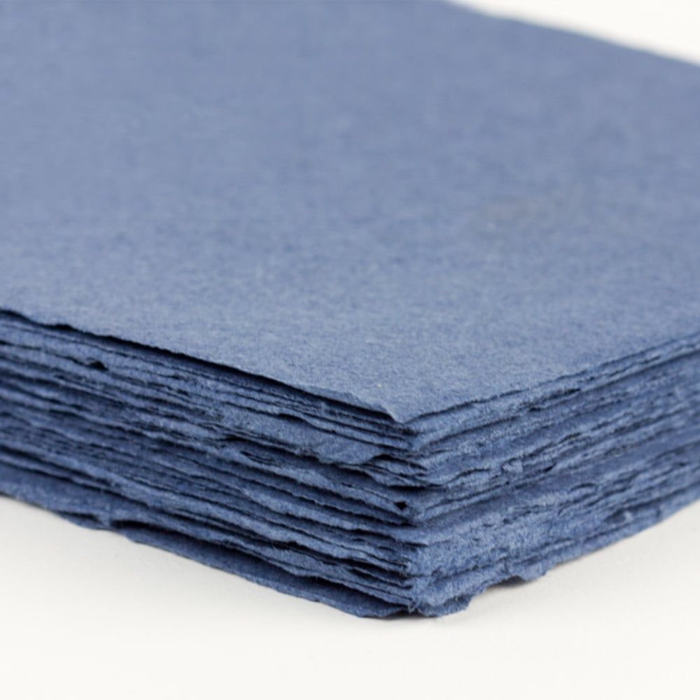 Denim Handmade Paper Sheet