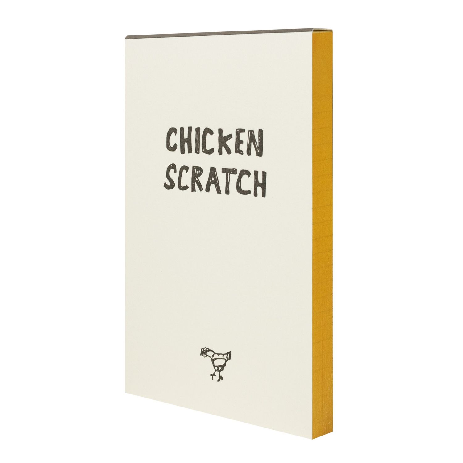 Chicken Scratch Letterpress Notepad