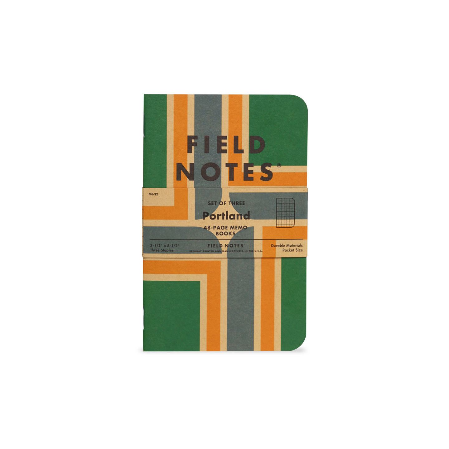 Portland 3-Pack Memo Books