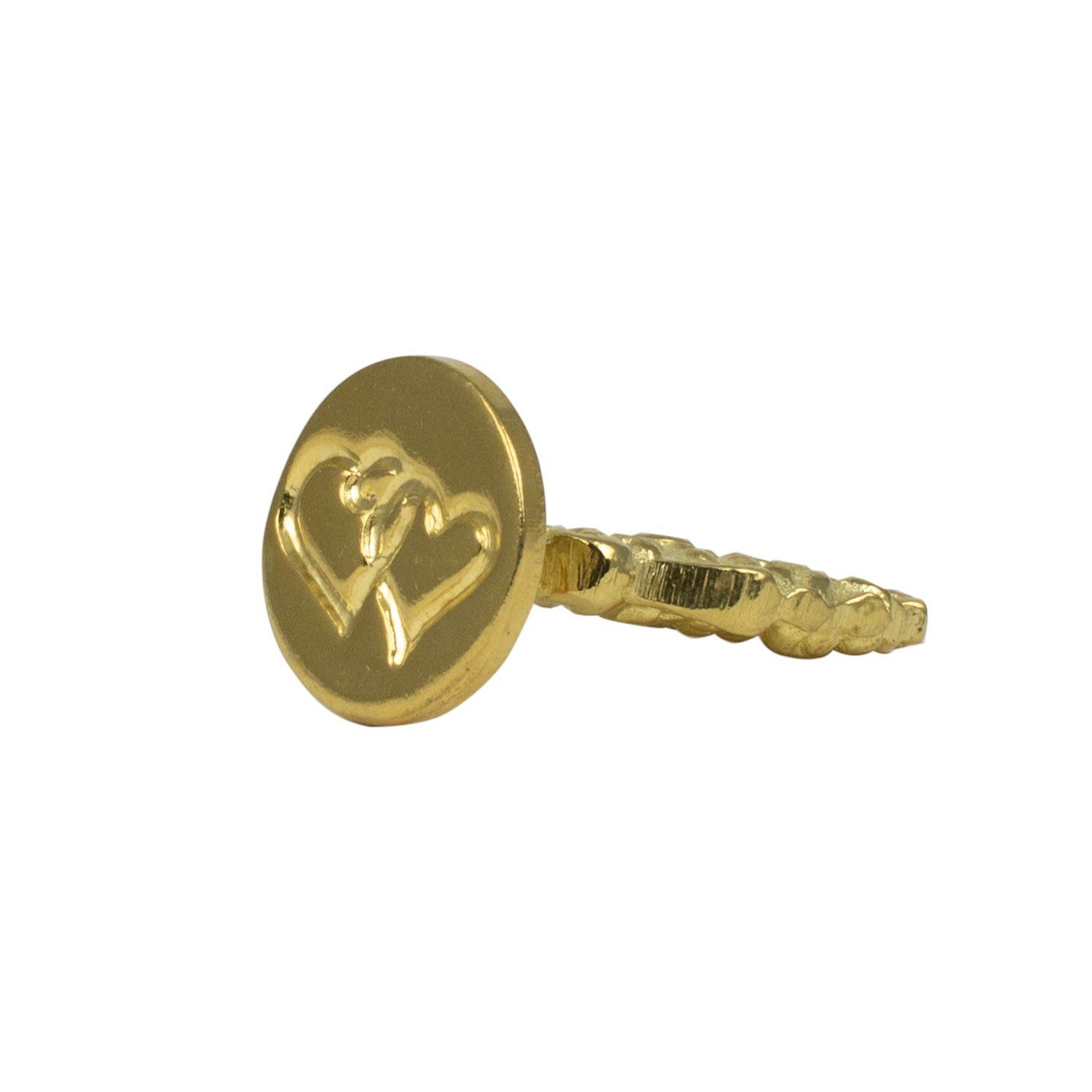 Florentine Wax Seal Double Heart