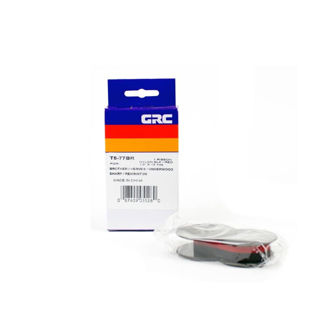 typewriter ribbon - standard black &amp; red