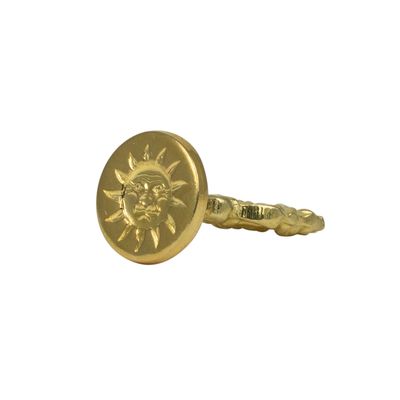Florentine Wax Seal Sun