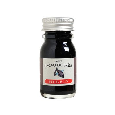 J. Herbin Cacao du Bresil Bottled Ink 10ml