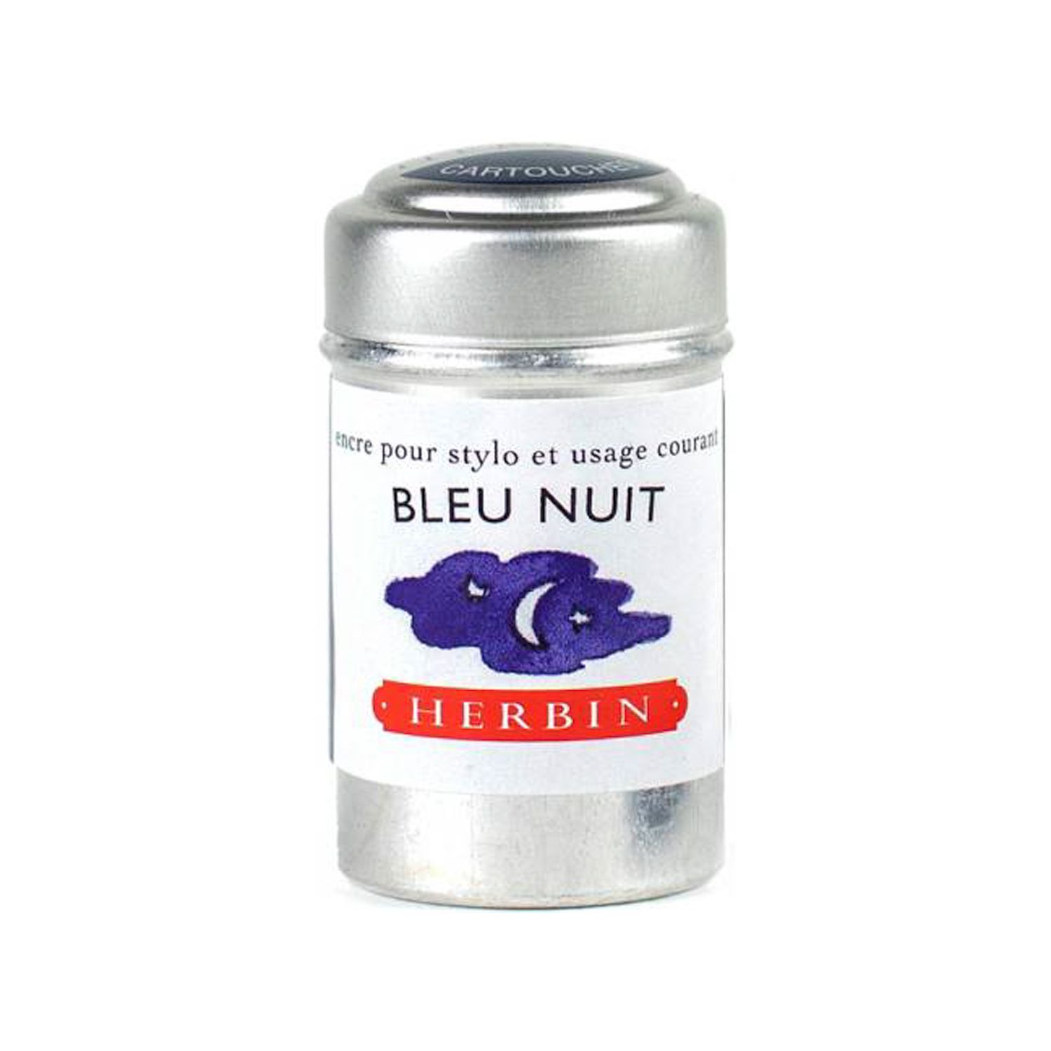 J. Herbin Bleu Nuit Ink Cartridges