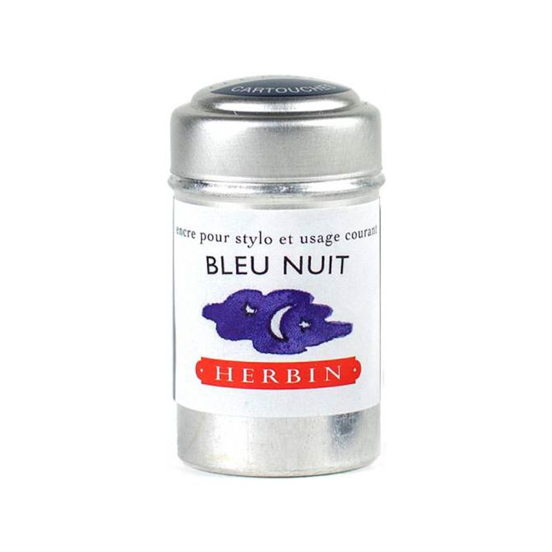 Herbin Bleu Nuit Ink Cartridges