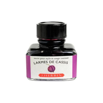 J Herbin Bttld Ink 30ml Larmes De Cassis