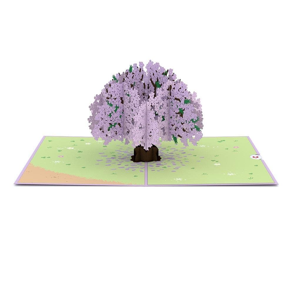 Jacaranda Tree Pop-Up Card