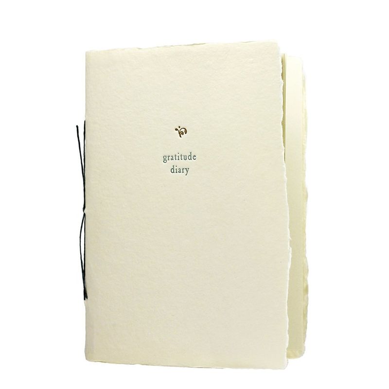 Gratitude Diary Small Salutation Letterpress Diary