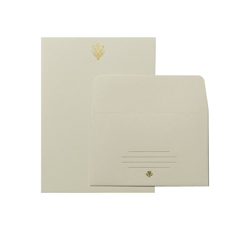 Fleur De Lys Letterpress Letter Set