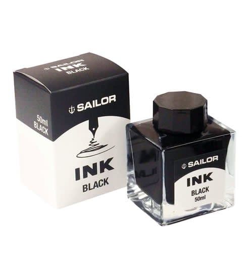 Sailor Black Bottled Ink (50ml)