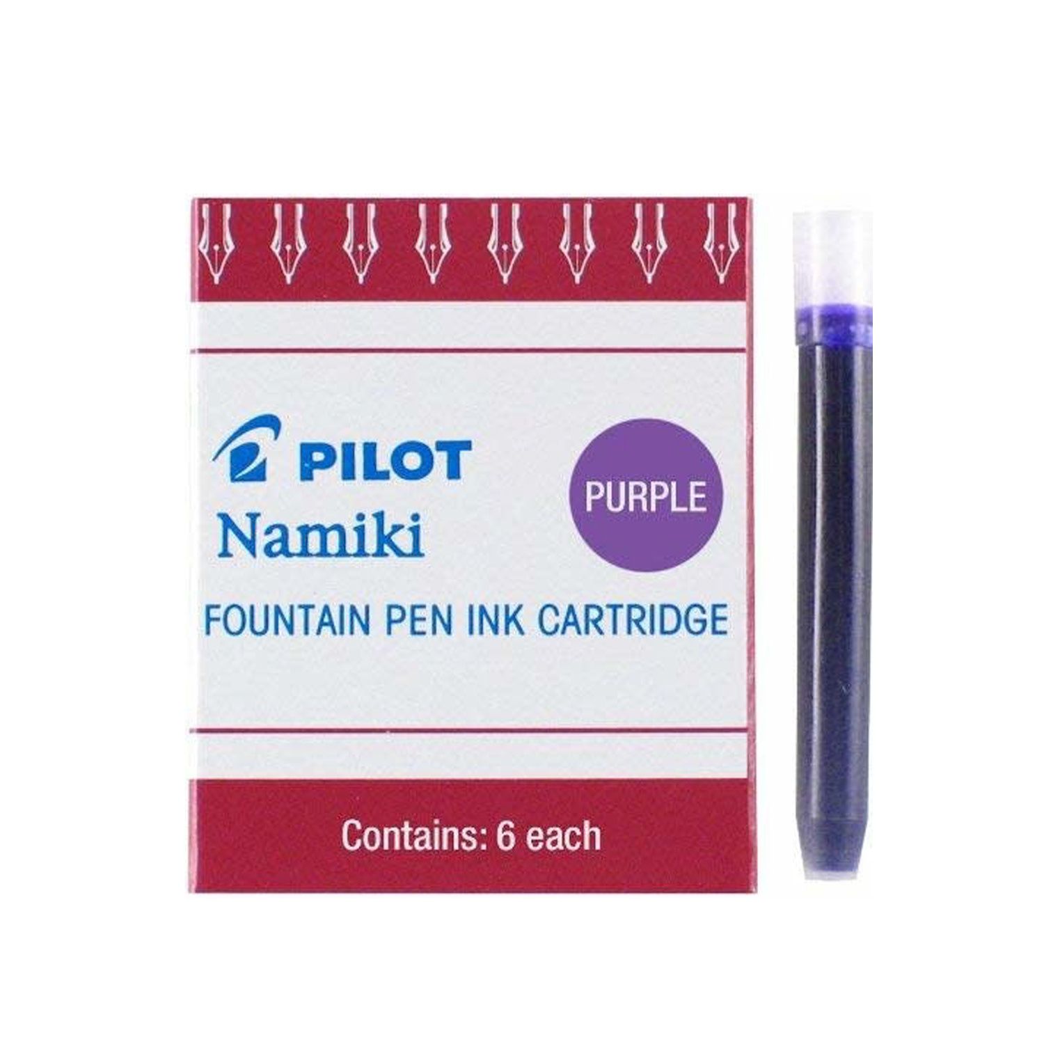 Pilot Ink Cartridges Purple