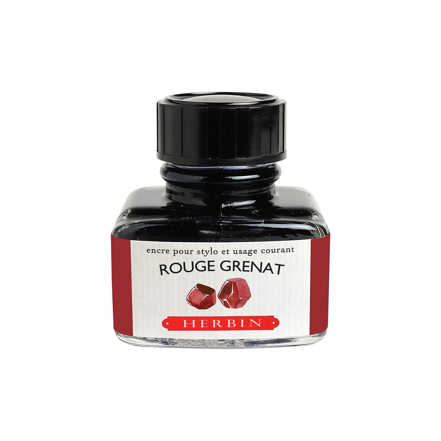 J. Herbin Rouge Grenat Bottled Ink (30ml)