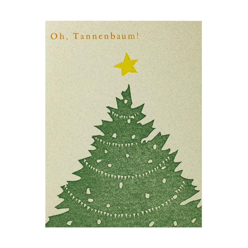 Oh, Tannenbaum Card