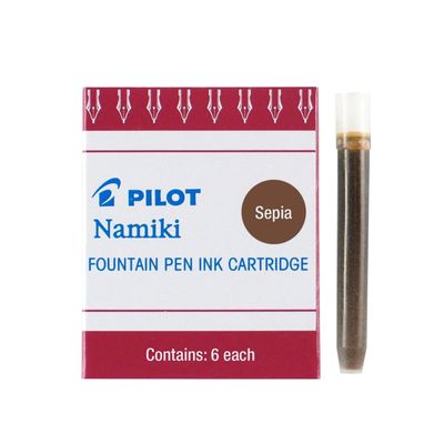 Pilot Ink Cartridges Sepia