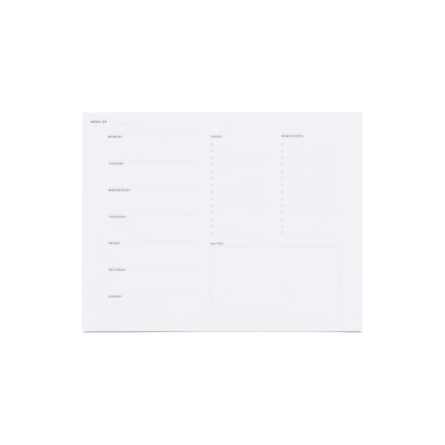 Weekly Task Pad