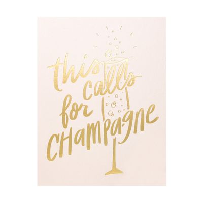 Champagne Celebration Greeting Card