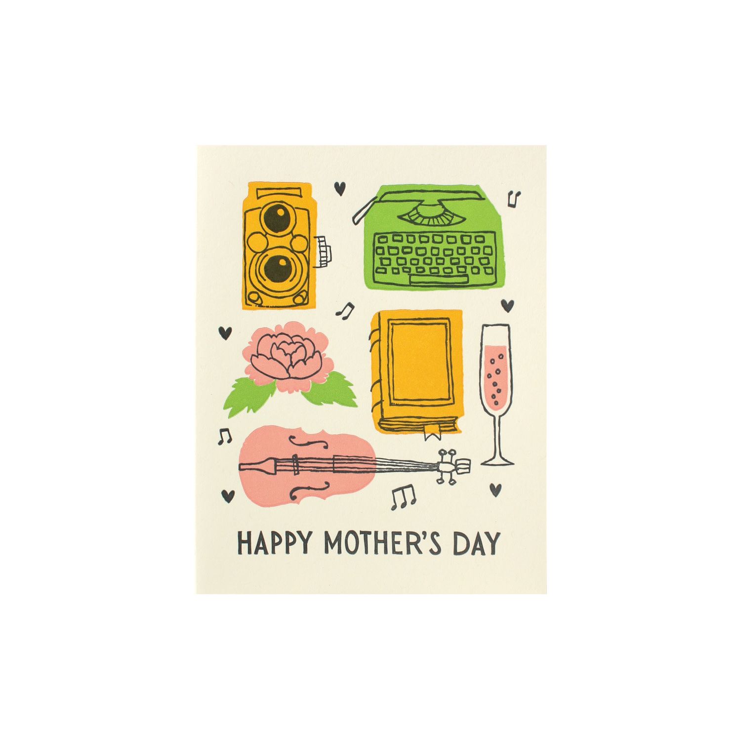 Mother&#39;s Day Things Letterpress Card