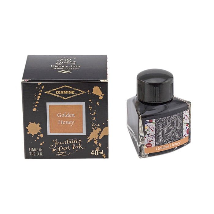Diamine 150th Anniversary Golden Honey Bottled Ink (40ml)