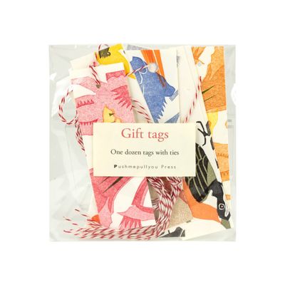 Letterpress Gift Tags, Set of 12