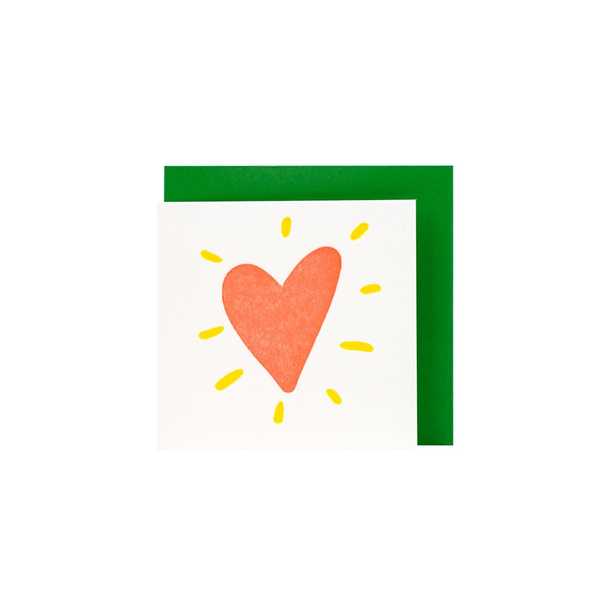 Tiny Heart - Letterpress Enclosure Card