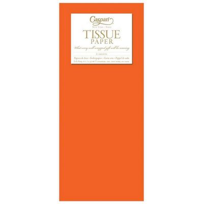 Orange Tissue Package - 8 Sheets