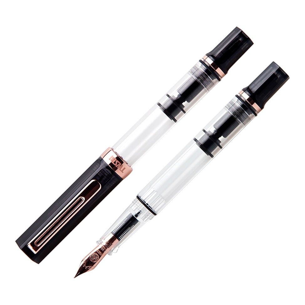 TWSBI Eco Smoke with Rose Gold Fountain Pen
