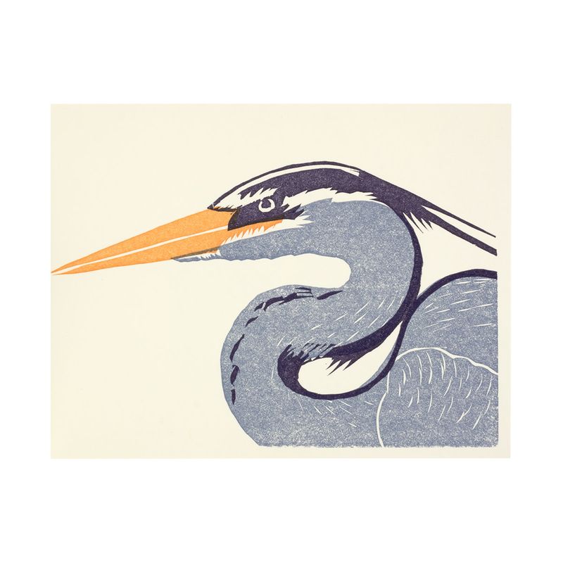 Heron Greeting Card