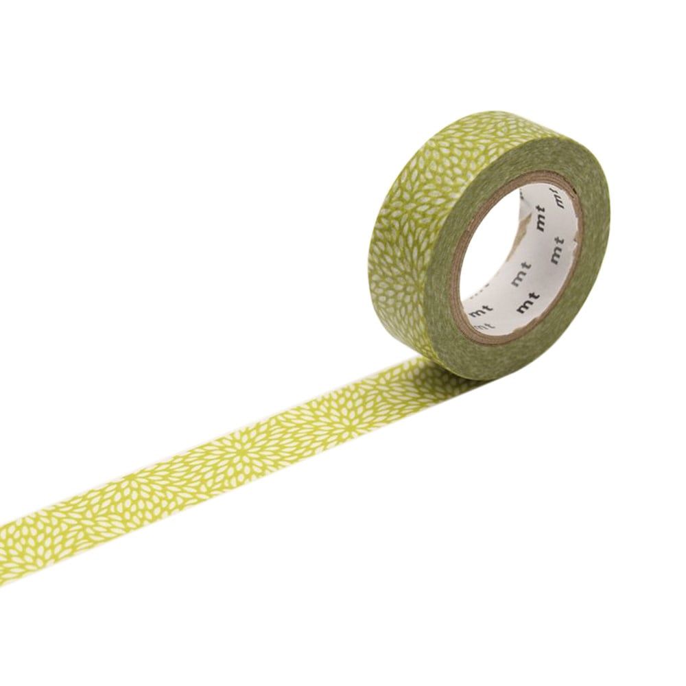 Petals Hiwa Green Washi Tape