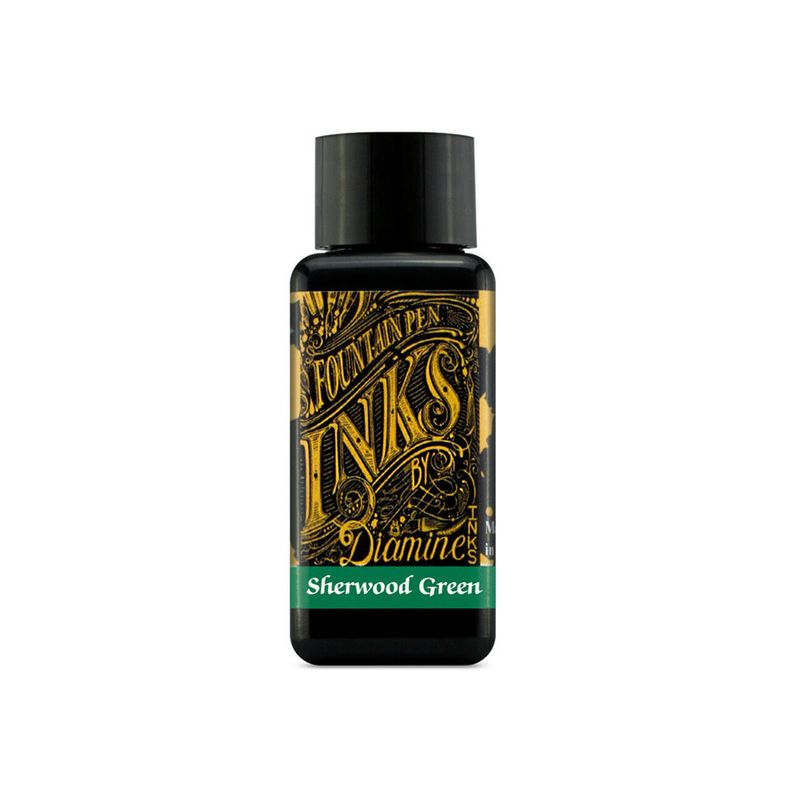 Diamine Sherwood Green Bottled Ink (30ml)