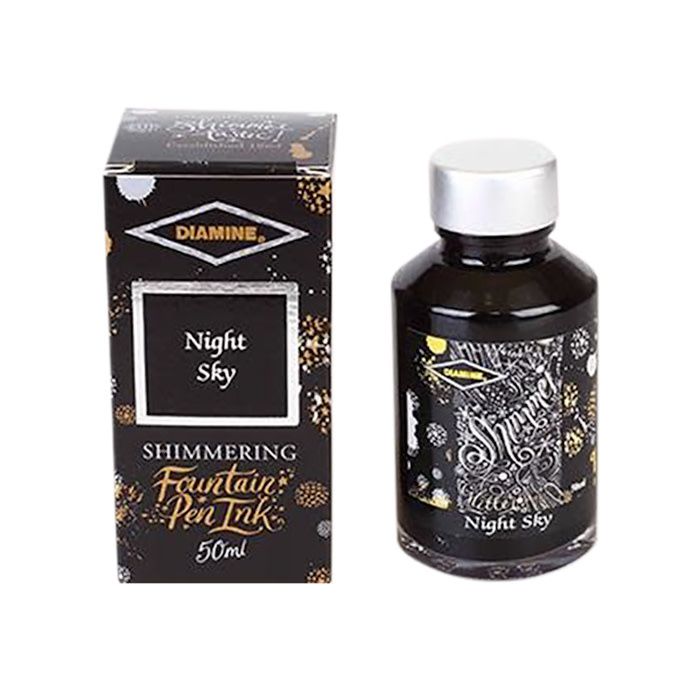 Diamine Shimmer Night Sky Bottled Ink (50ml)