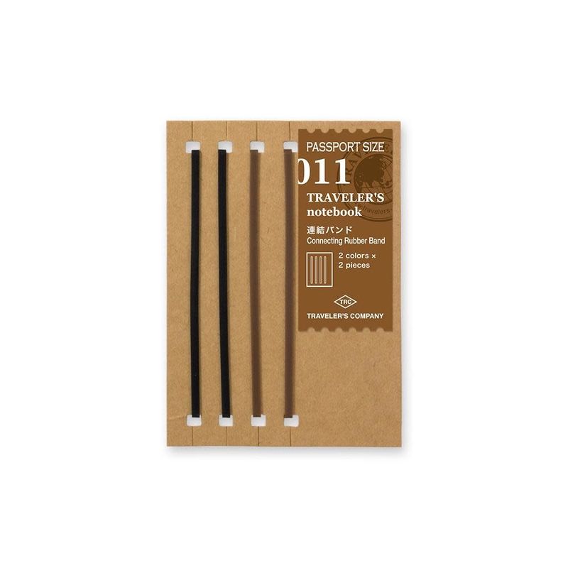traveler&#39;s company - connecting rubber bands - passport 011