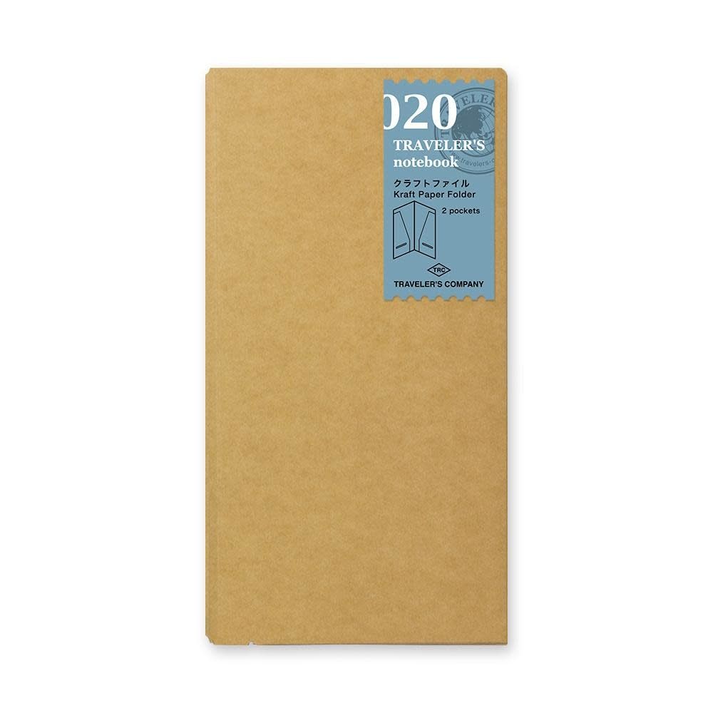traveler&#39;s company - kraft paper folder - 020