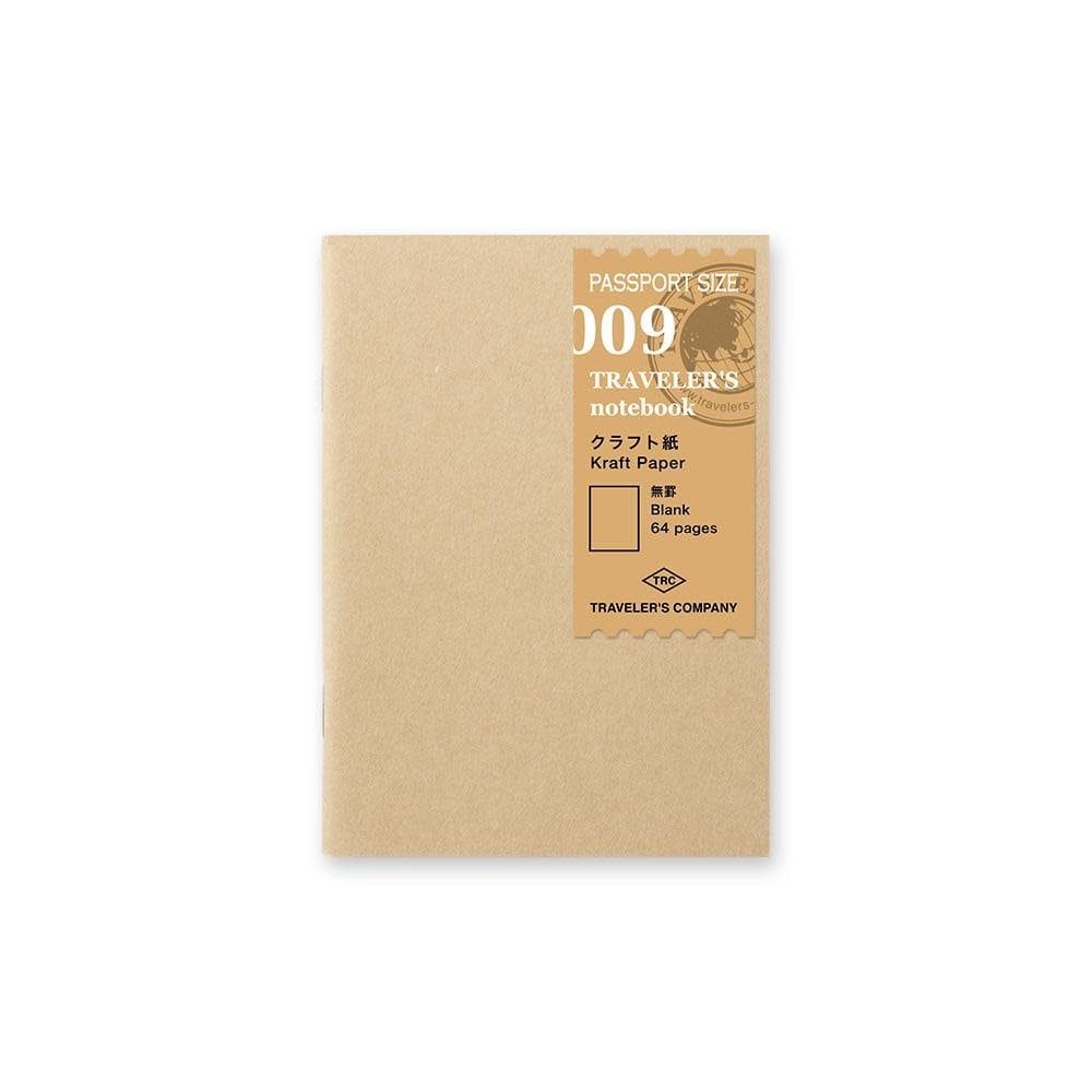 traveler&#39;s company - kraft paper refill - passport 009