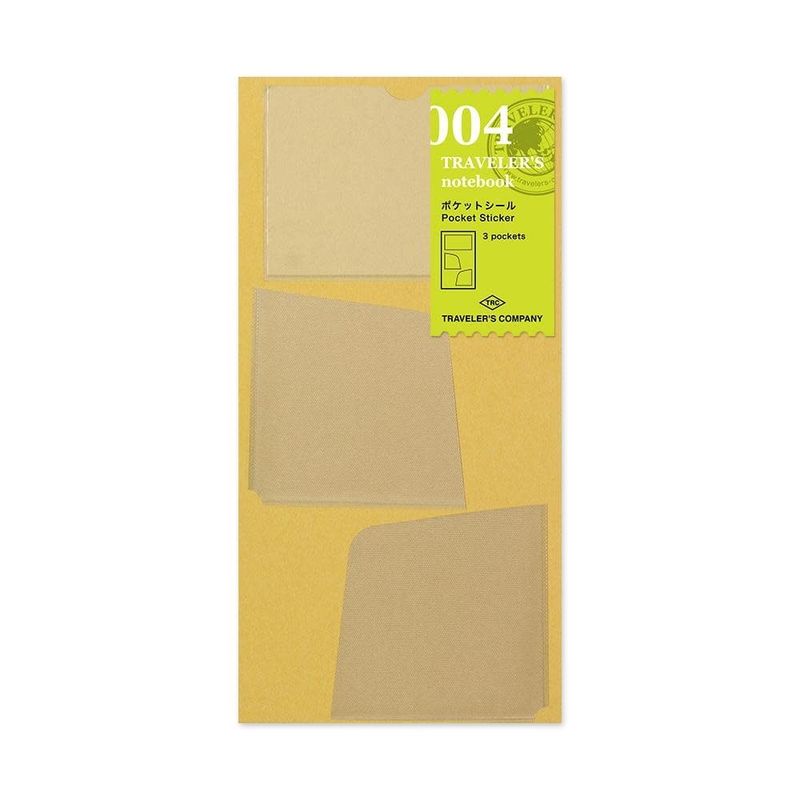 traveler&#39;s company - pocket stickers - 004