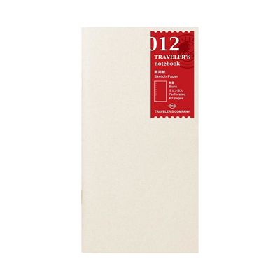 traveler&#39;s company - sketch paper refill - 012