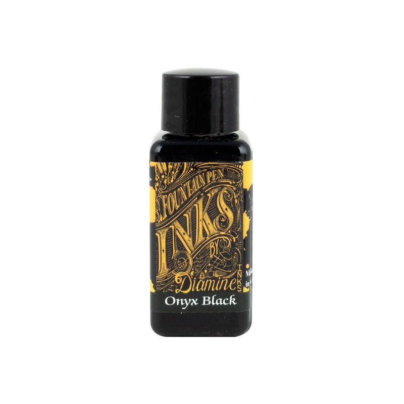 Diamine Onyx Black Bottled Ink (30ml)