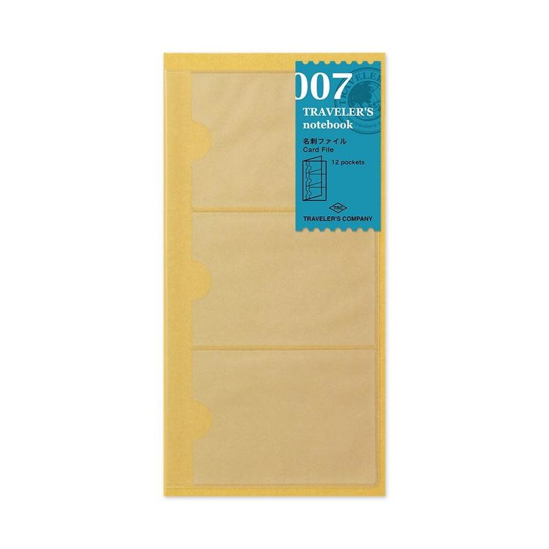 traveler&#39;s company - card file refill - 007