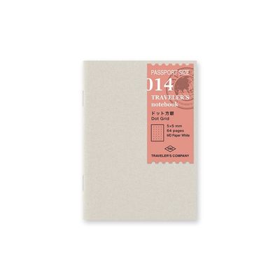 Refill Dot Grid Passport 014