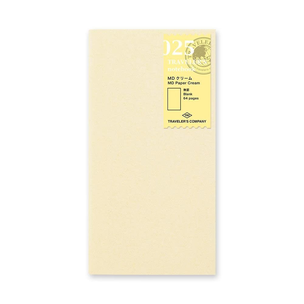 Refill Blank MD Paper Cream 025