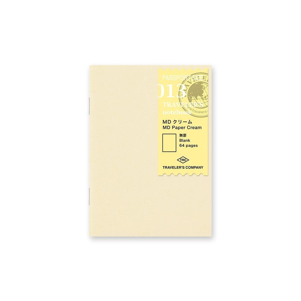 Refill Blank MD Paper Cream Passport 013