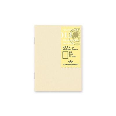Refill Blank MD Paper Cream Passport 013