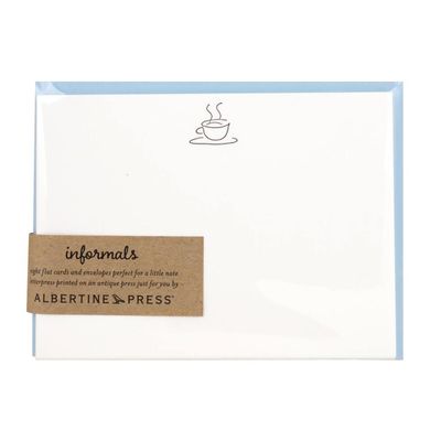 Coffee Letterpress Notecard Set
