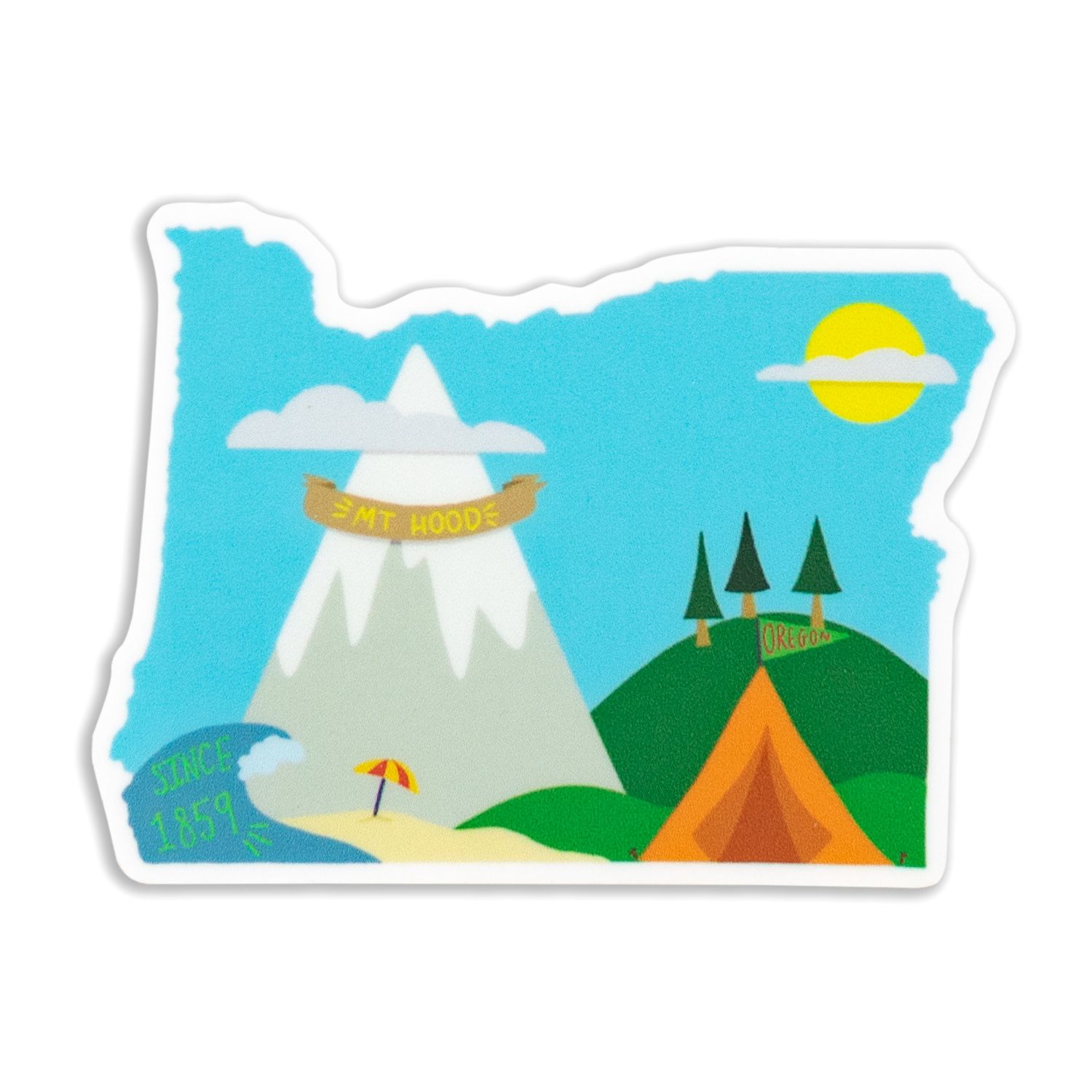 Mt Hood Oregon Sticker