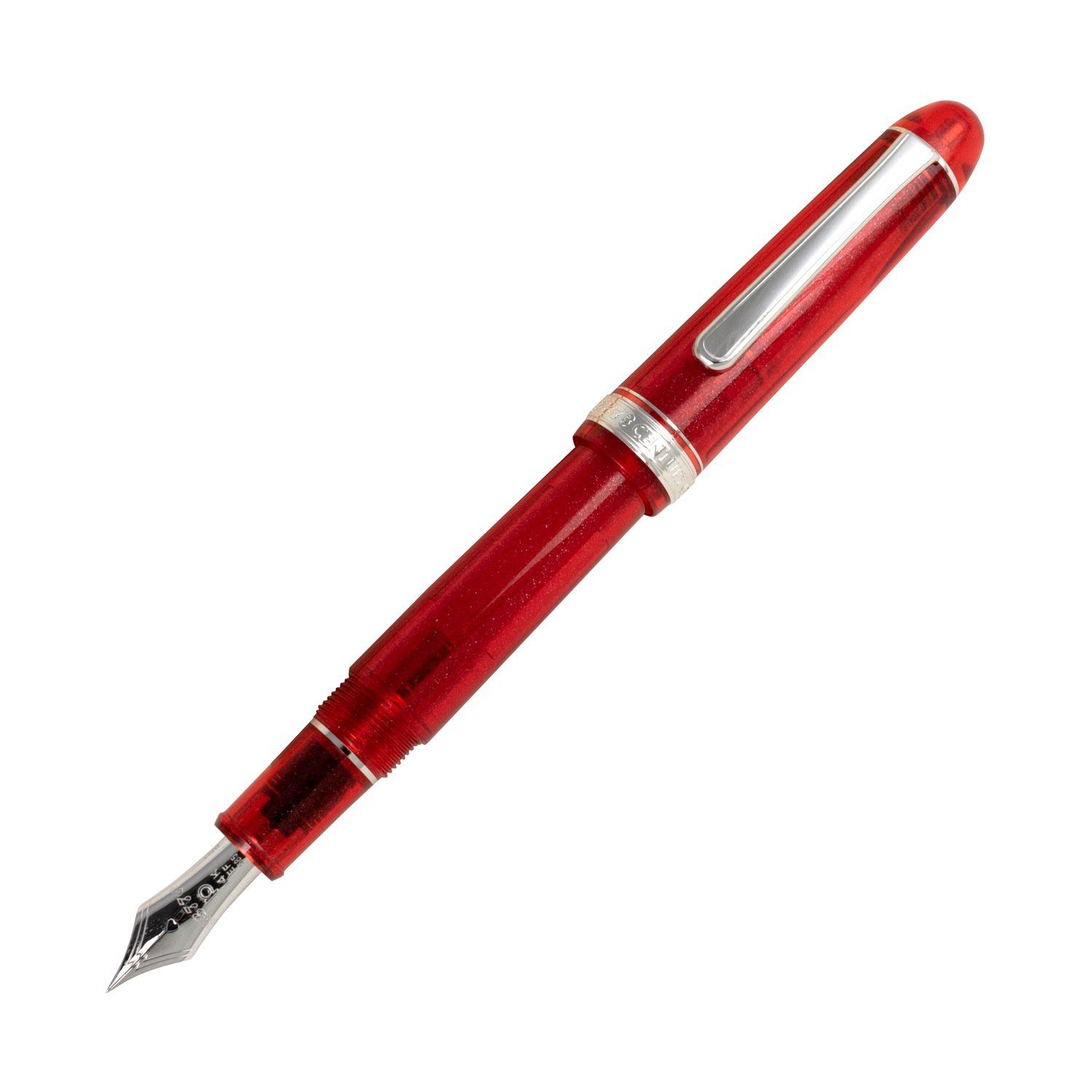 Platinum #3776 Century Carnelian Fountain Pen Extra Fine