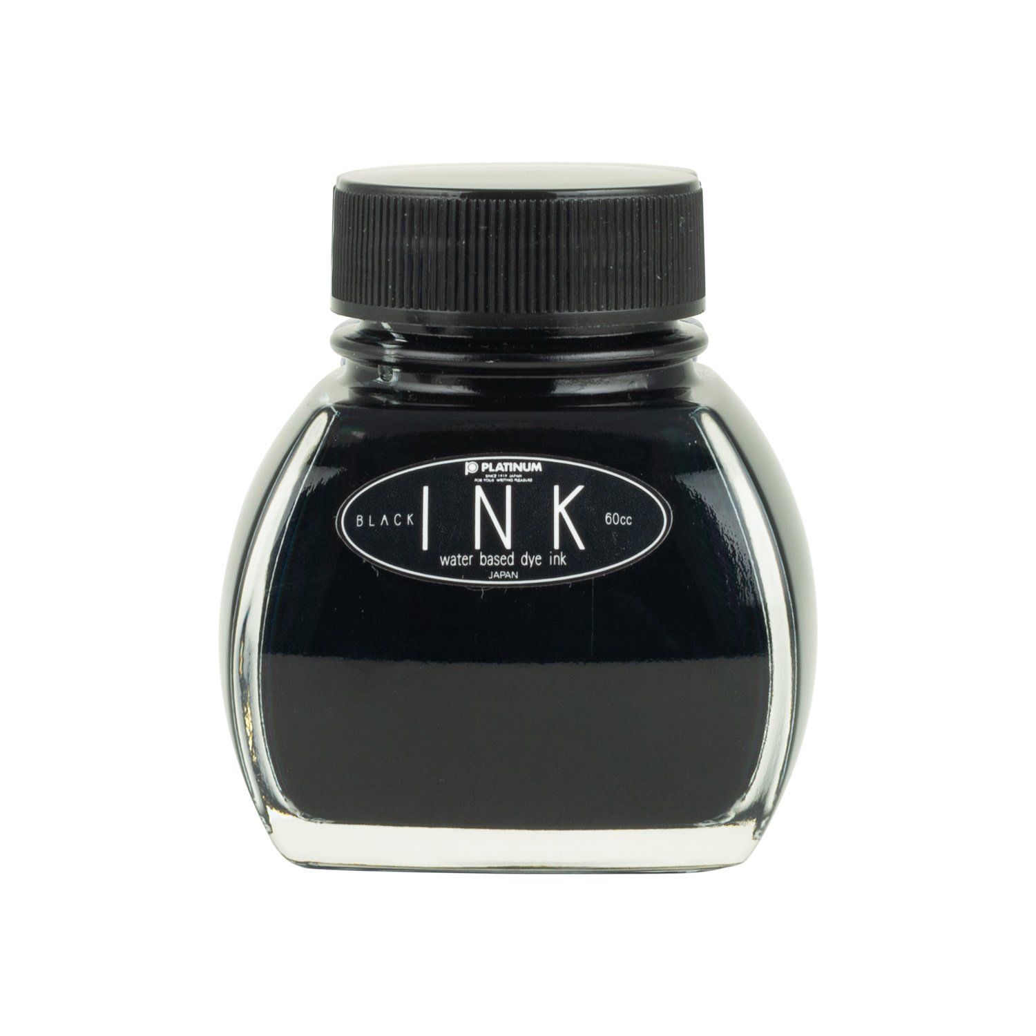 Platinum Black Bottled Ink (60ml)