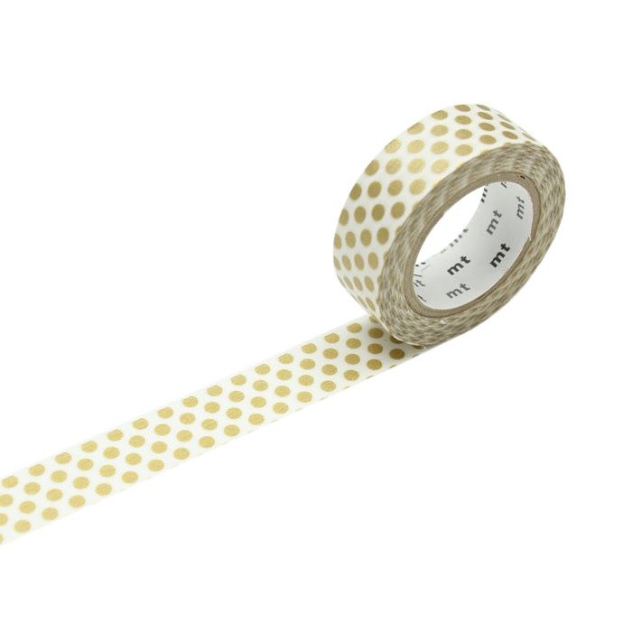 Dot Gold 2 Washi Tape