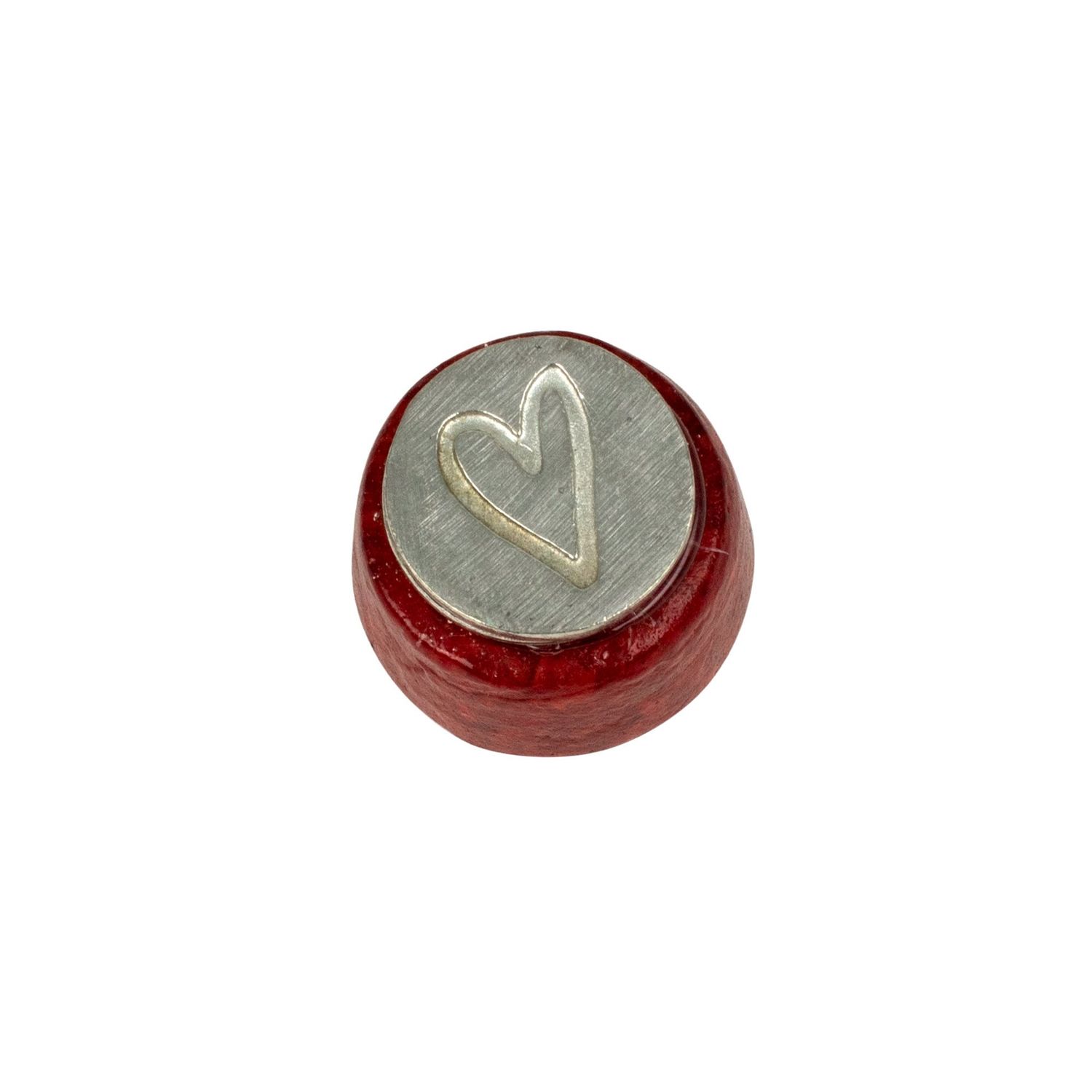 Small Glass Seal heart