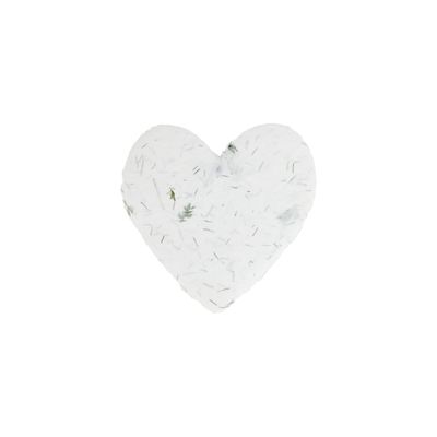 Petite Fern Handmade Paper Heart