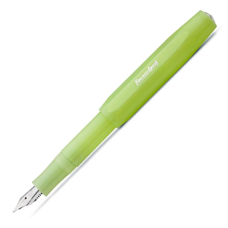 Kaweco Frosted Sport Fine Lime Fountain Pen